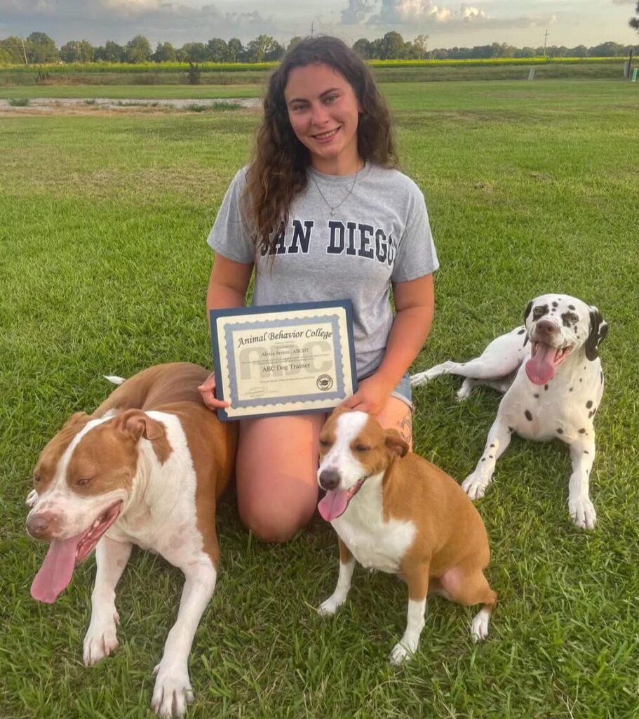 certified dog trainer in lafayette, la, acadiana, ABCDT, ADTI, SWAMP PUPS LLC